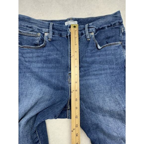 Good American Womens 14 Jeans Good Legs High Rise Skinny Medium Wash - Picture 7 of 10